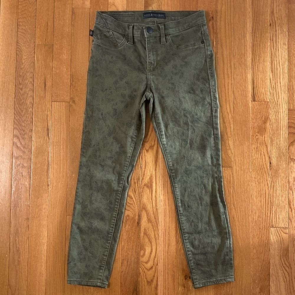 Rock & Republic Kashmere Crop jeans size 4 pants - Picture 4 of 13